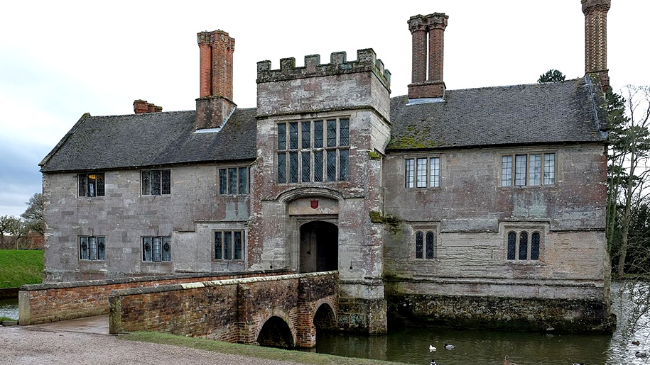 exterior of manor house