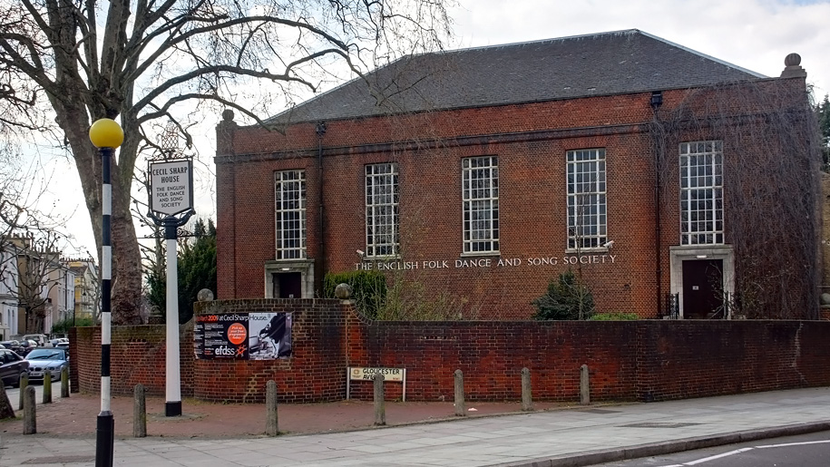exterior of cecil sharp house