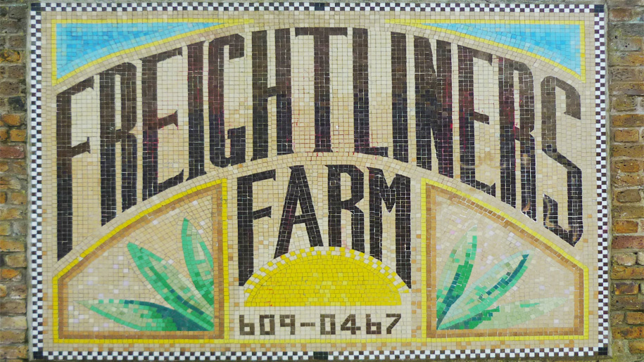 mosaic of freightliners city farm