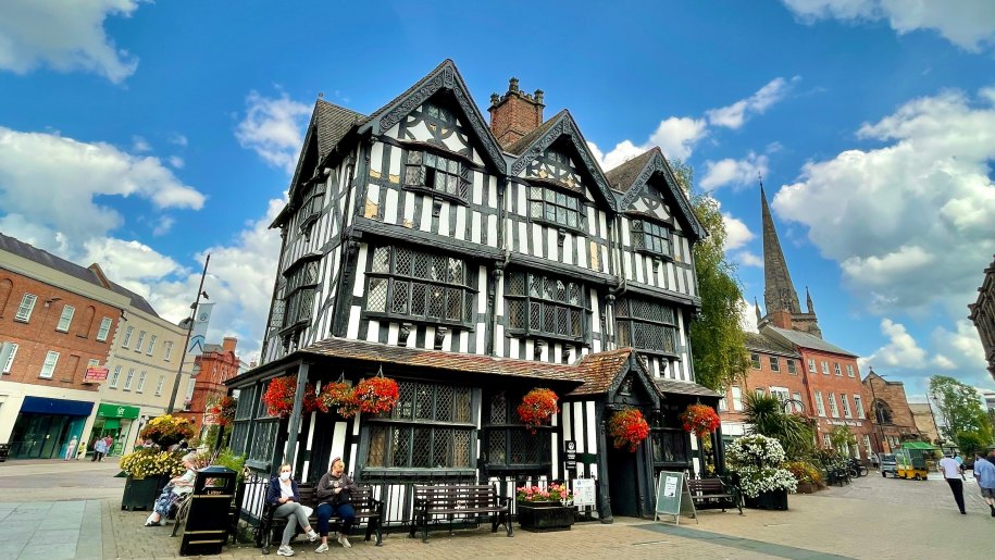 The Black and White House Museum in Hereford.