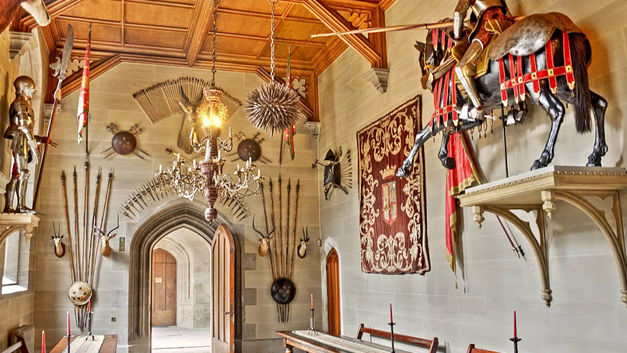 Hampton Court Castle interior
