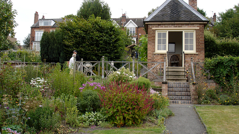 gardens and summer house