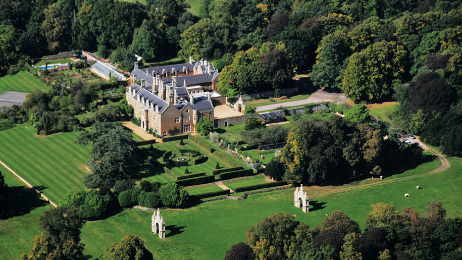 holdenby house aerial