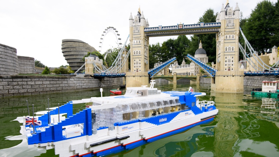 Lego Boat on Thames