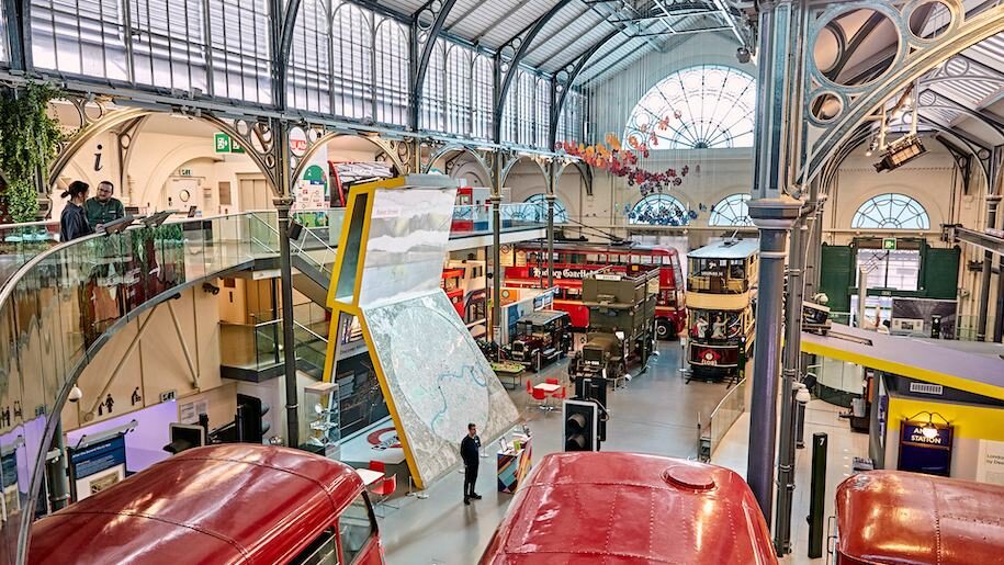 Gallery at London Transport Museum