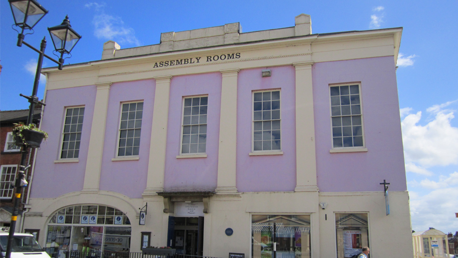 exterior of assembly rooms
