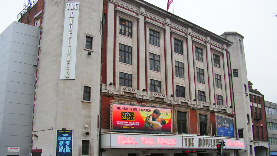 exterior of theatre
