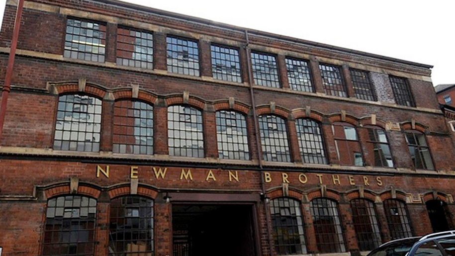 exterior of coffin works