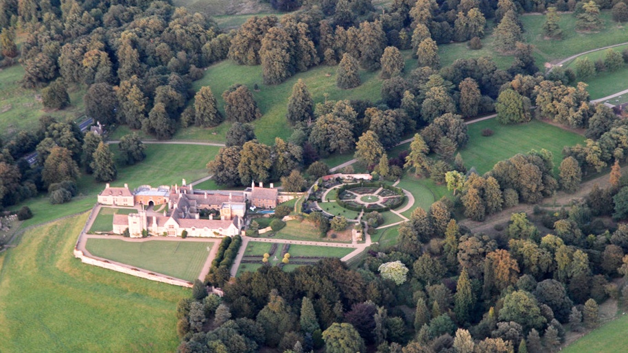 aerial view of Castle