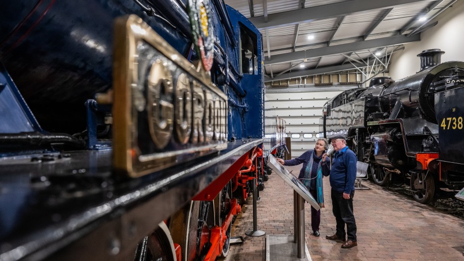 The Severn Valley Railway's Engine House at Highley.