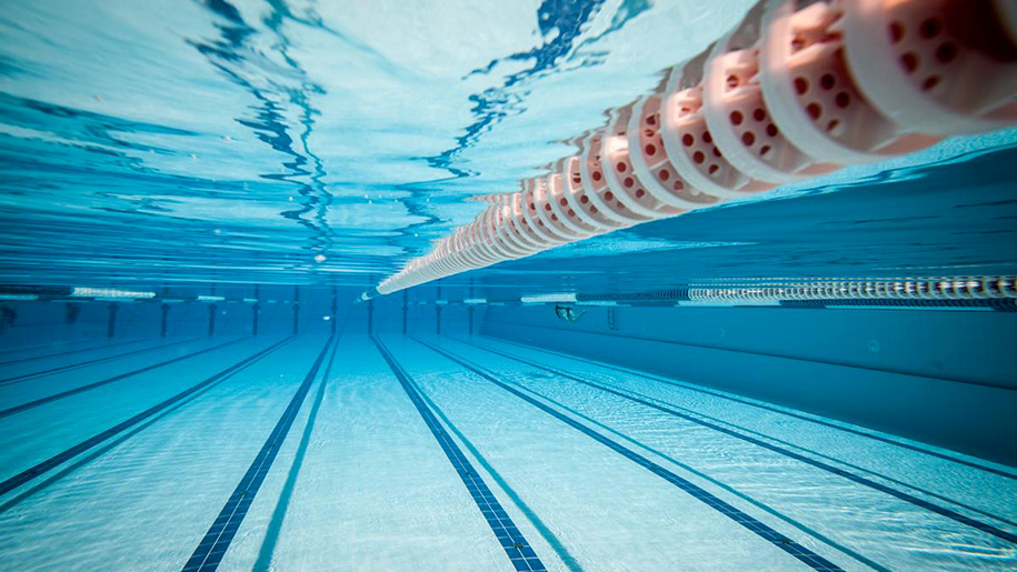 lane rope in swimming pool