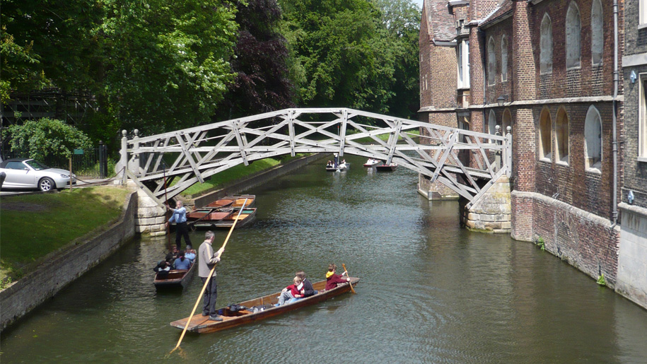 punting on river cam