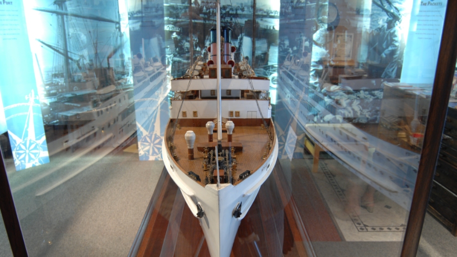 model of ship