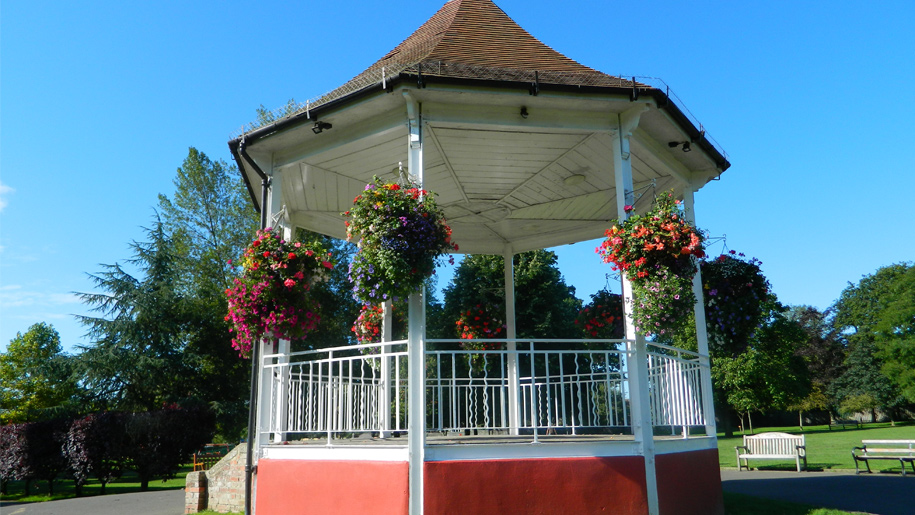 park band stand