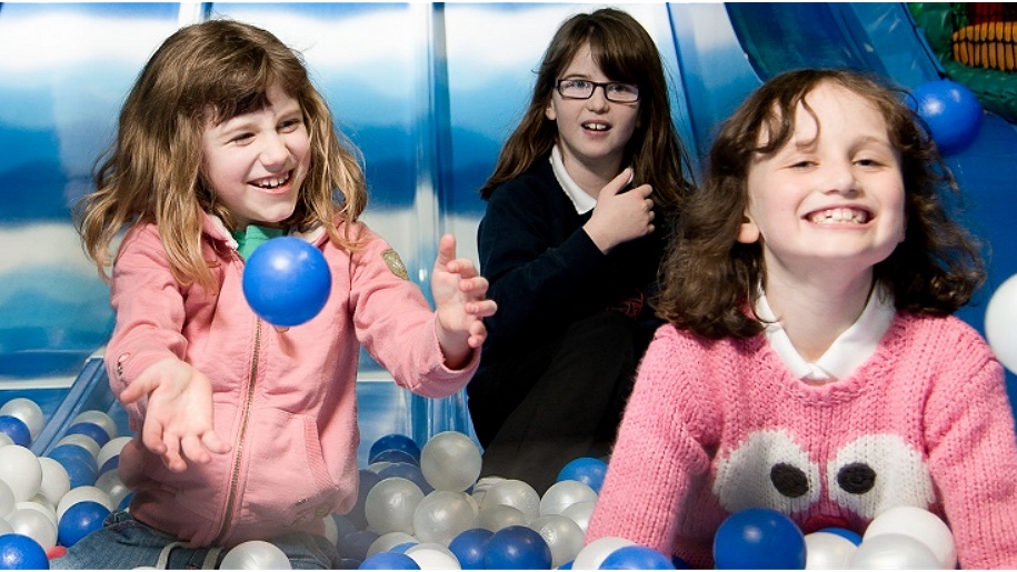 girls playing