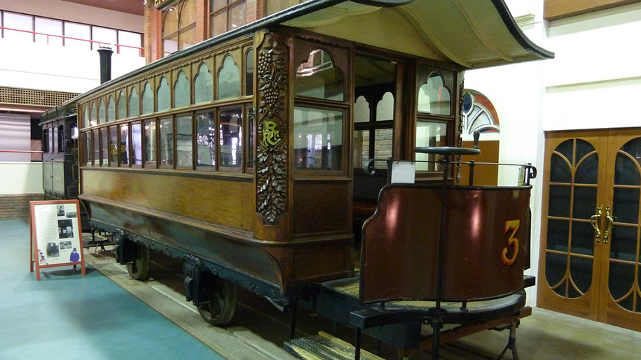 tram in museum