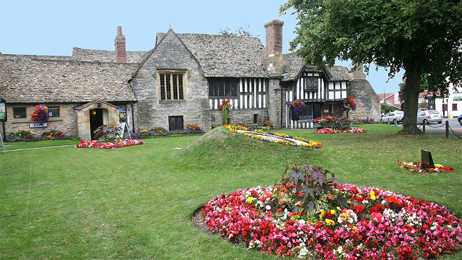 house and gardens