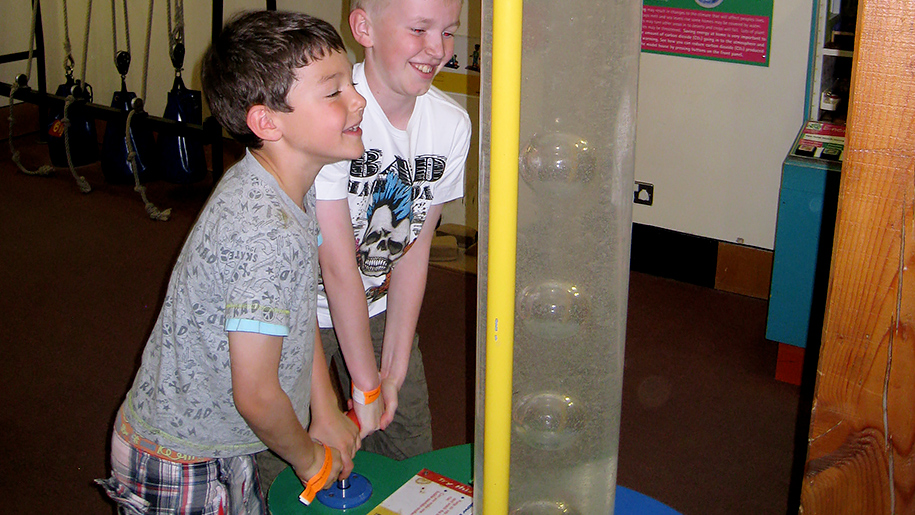 The Look Out Discovery Centre children playing