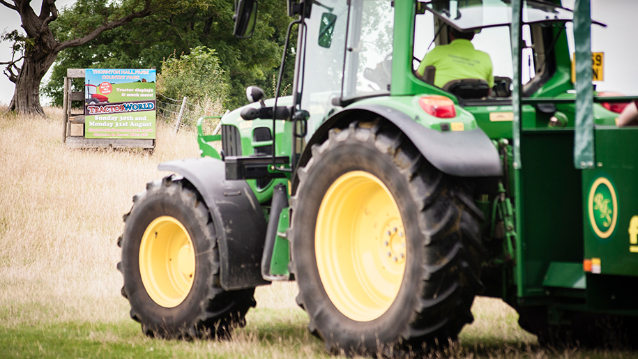 Thornton Hall tractor