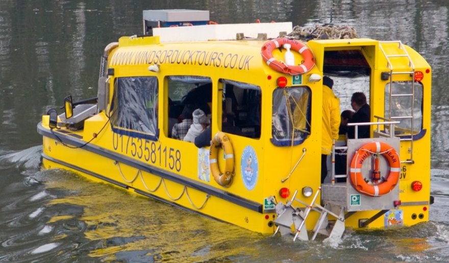 windsor duck tour bus and boat ride