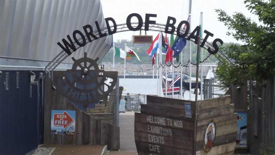 Sign at World of Boats