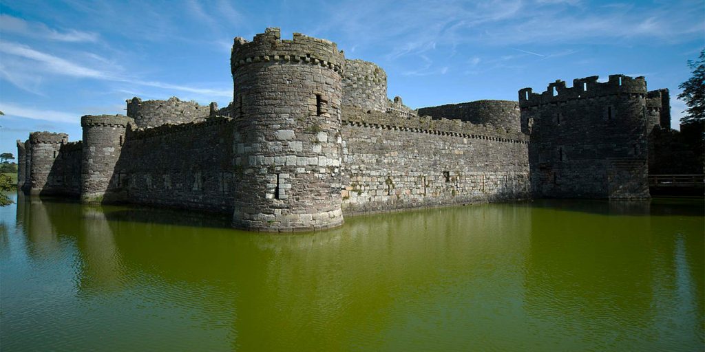 Beaumaris Castle.