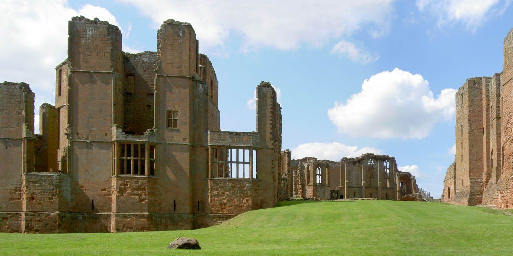 The ruins of Kenilworth Castle.