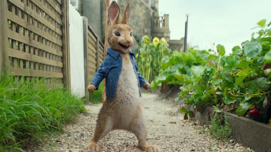 peter rabbit film still