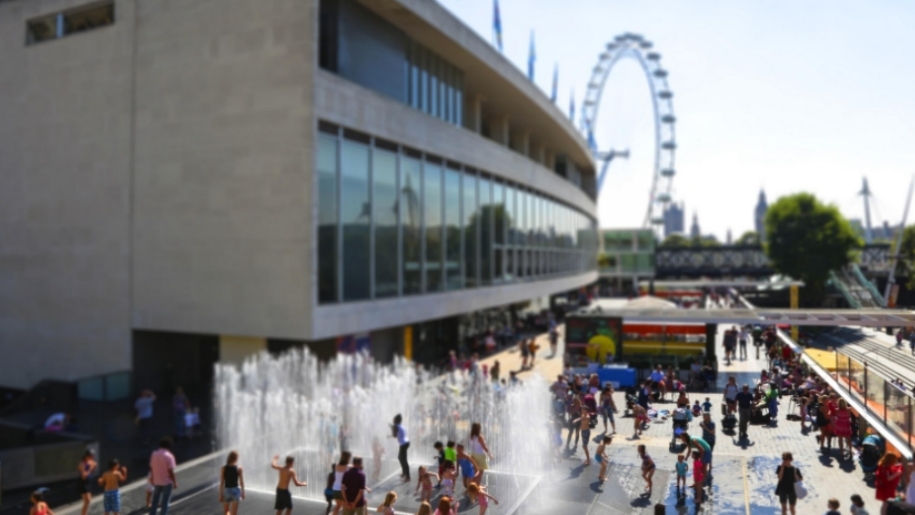 Southbank Centre fountain