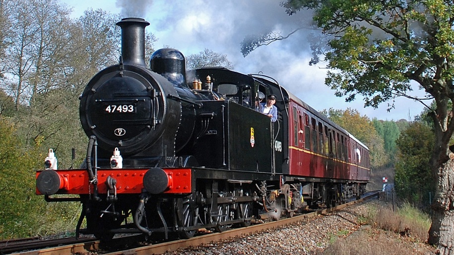 Spa Valley Railway steam train