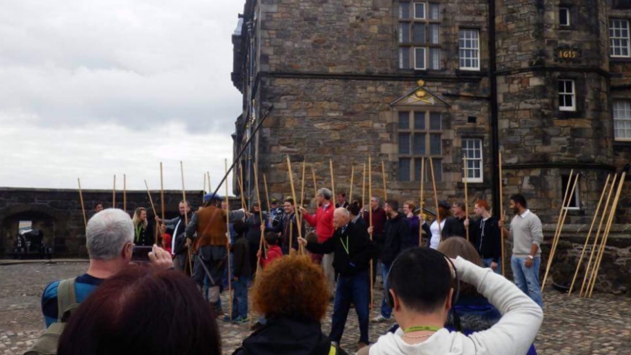 edinburgh castle battle