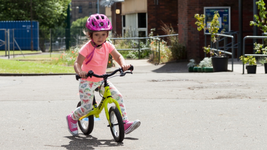 girl on bike