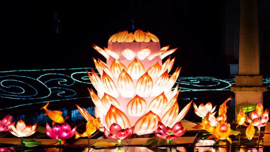 lantern festival at Chiswick House