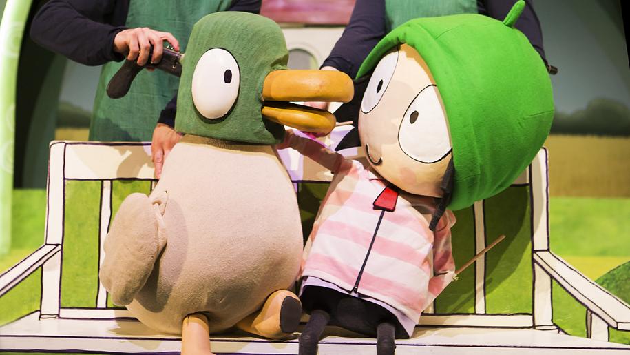 sarah and duck show