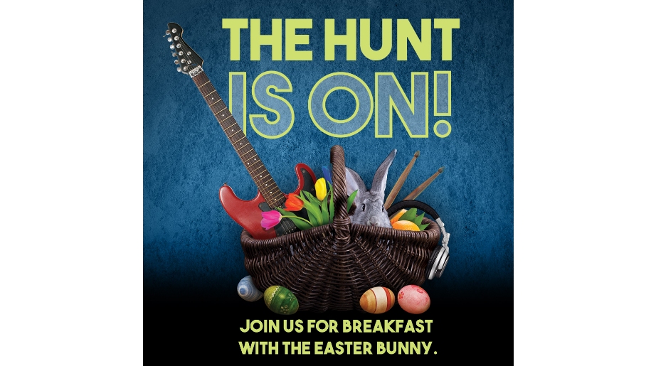 hand rock cafe easter poster