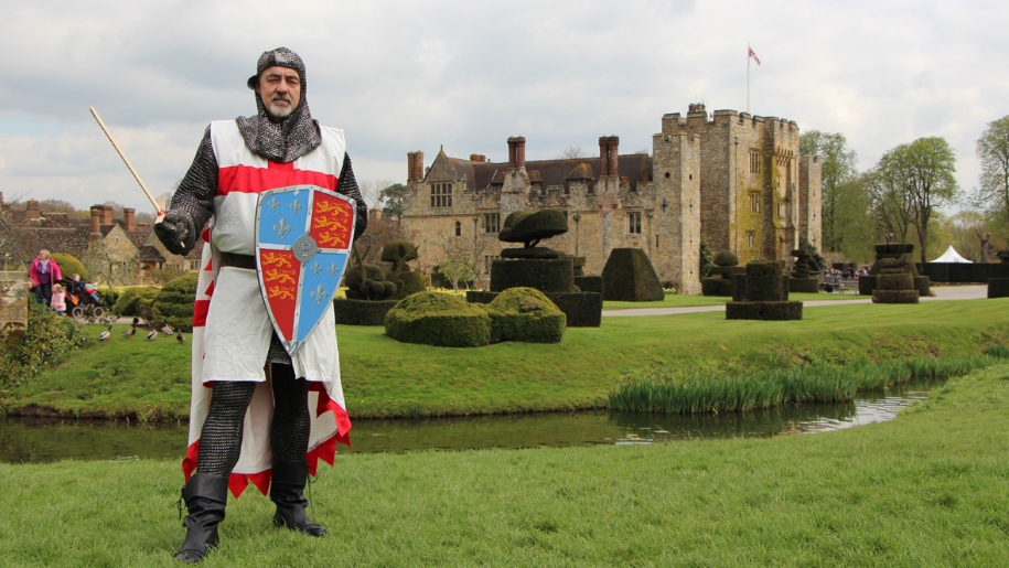 St Georges Day at Hever Castle