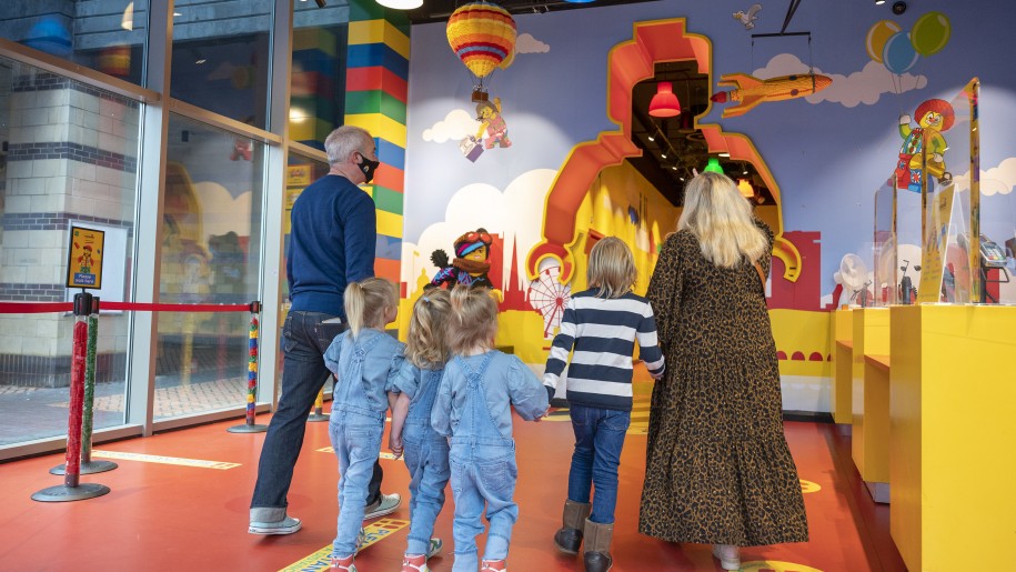 Family at Legoland Discovery Centre Birmingham