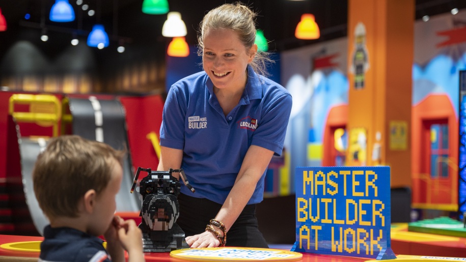 Master Model Builder at Legoland Discovery Centre Birmingham