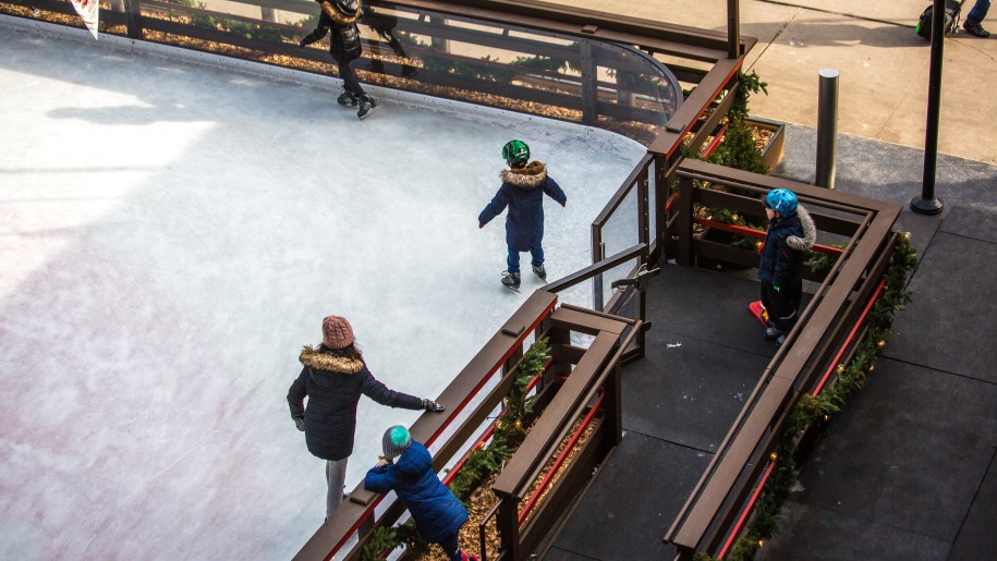 ice skating