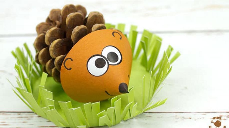 hedgehog craft, london, spring, kids fun