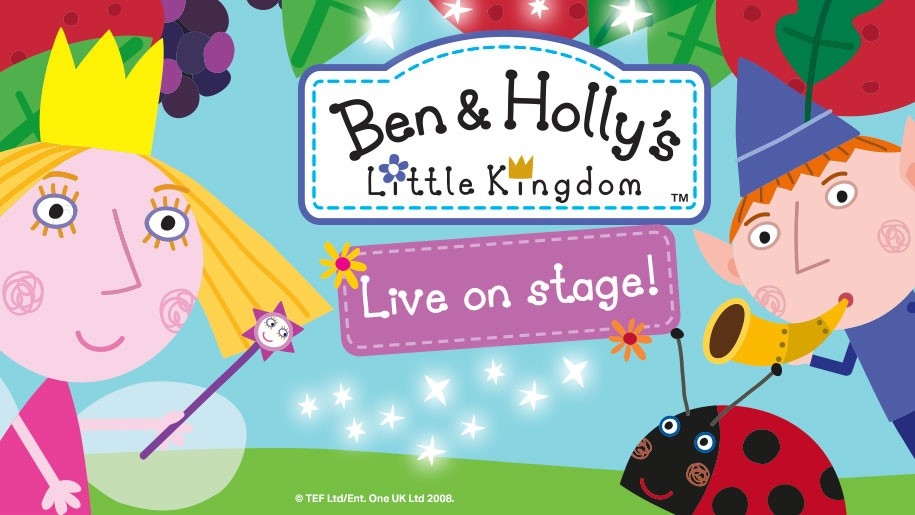 ben and holly live on stage