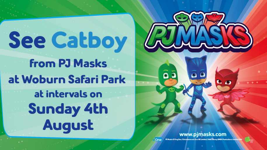 woburn safari park pj masks event