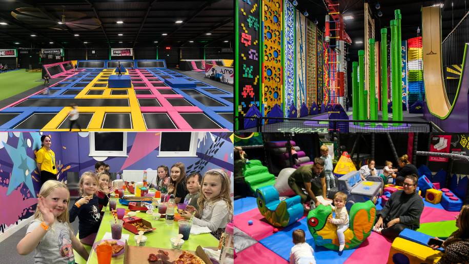 Have a children's birthday party at Jump Street
