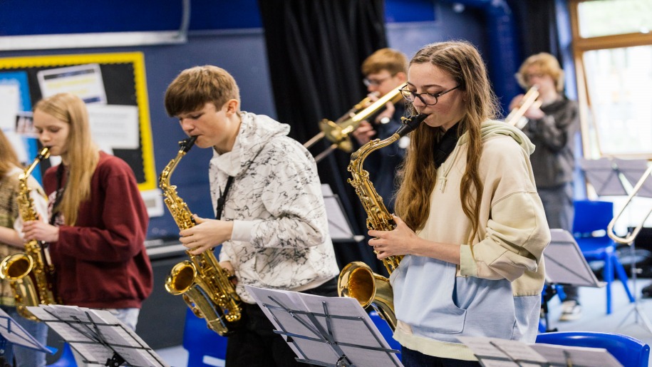 Young musicians in Norfolk