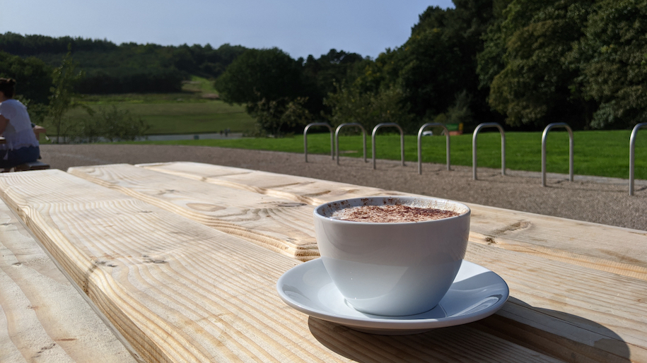 Cup of coffee Delamere forest