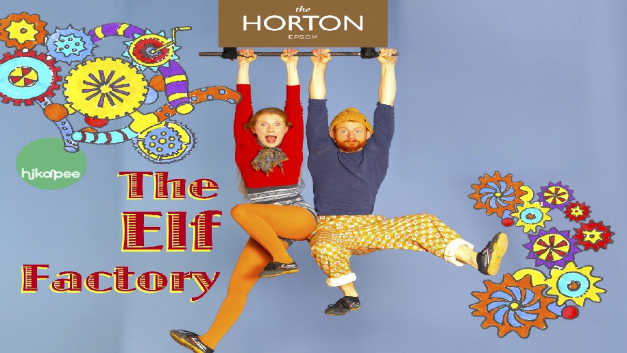 The Horton - two elves hanging from a sign