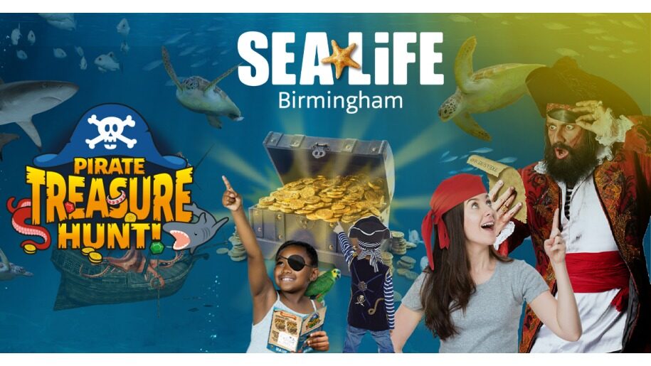 poster for SEA LIFE Birmingham's pirate event