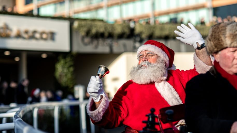 See Santa at Ascot Racecourse this Christmas.