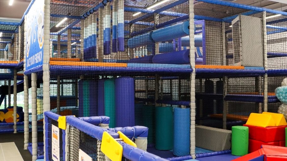 Soft play frame at Moorways sports village and water park