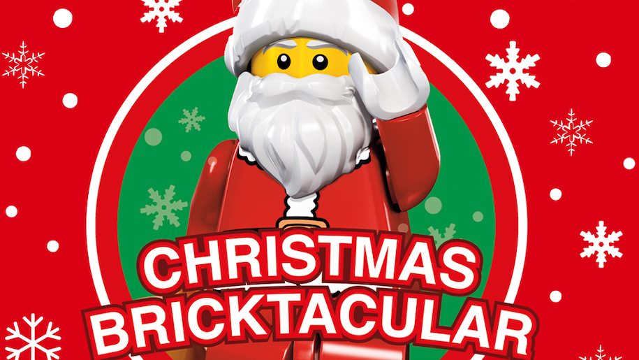 graphic image of LEGO Santa for Christmas Bricktacular